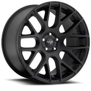 Niche Circuit 20 Black Wheel / Rim 5x4.5 with a 35mm Offset and a 72.60 Hub Bore. Partnumber M110208565+35: Automotive