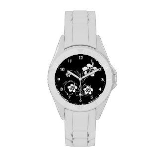 Flower Tattoo Wrist Watch