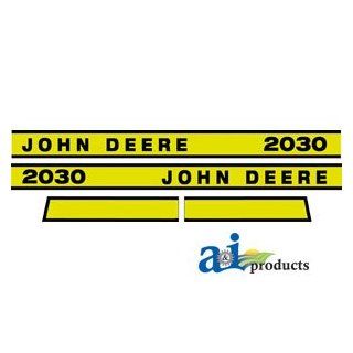 A & I Products Hood Decal Replacement for John Deere Part Number JD2030E