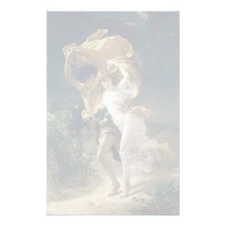 The Storm by Pierre Auguste Cot Custom Stationery