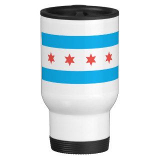 Chicago city flag mug