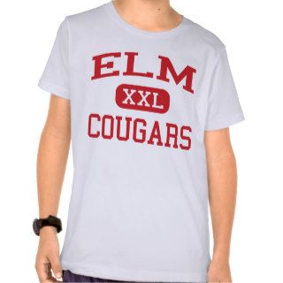 Elm   Cougars   Junior   Elmwood Park Illinois Tee Shirts