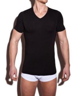 Naked Men's Cotton V Neck Undershirt at  Mens Clothing store: