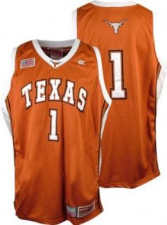 Texas Longhorns Youth Double Team NCAA Basketball Jersey : Sports Fan Basketball Jerseys : Clothing