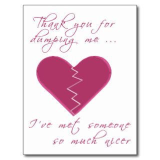 Insulting Valentine Post Card
