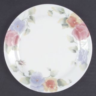 Corning Summer Blush Salad Plate, Fine China Dinnerware   Corelle, Pink/Yellow/B