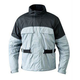 MOSSI MENS RX 1 RAIN JACKET SILVER/BLACK MEDIUM, Manufacturer: Mossi, Manufacturer Part Number: 51 103S 14 AD, Stock Photo   Actual parts may vary.: Automotive