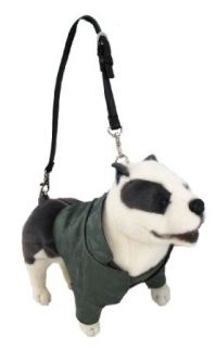 Fuzzy Nation Tea Pup Purse   More Dogs (Pit Bull in Jacket   "Bullit"): Clothing