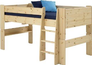 Steens 29061319 Spielbett SFK 113 x 206 x 114 cm Kiefer massive, natur lackiert: Küche & Haushalt