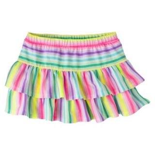 Girls Striped Scooter   Multicolor S