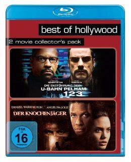 Best of Hollywood 2012   2 Movie Collector's Pack 57 Die Entfhrung der U Bahn Pelham 123 / Der Knochenjger Blu ray: Denzel Washington: DVD & Blu ray