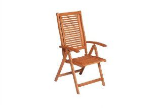 MERXX Garten Klappsessel Cordoba aus Holz, mehrfach verstellbar: Garten