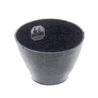 KRONEN Gipsbecher Gummi, schwarz Durchmesser: 127 mm: Küche & Haushalt