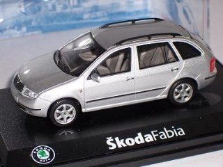 Skoda Fabia i 1 Kombi Combi Silber Silver Diamond Metal 143ab004a 1/43 Abrex Modellauto Modell Auto: Spielzeug