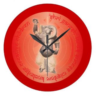 Shree Ganesh God of Wisdom   New Beginnings Clock