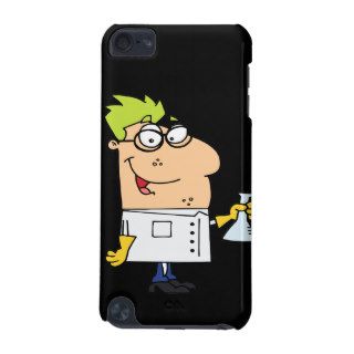 funny science nerd cartoon character iPod touch 5G cover