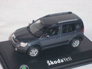 Skoda Yeti 2010 143ab 014cf Anthracite Grau Metallic 1/43 Abrex Modell Auto Modellauto: Spielzeug