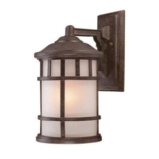 Acclaim Lighting Vista Collection Wall Mount 1 Light Outdoor Black Coral Fixture 1932BC