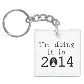Doing It In 2014 Acrylic Keychains