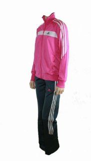 Adidas Kinder Trainingsanzug für Mädchen Pink / Rosa Größe 164: Sport & Freizeit