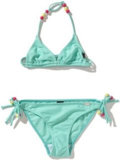 Skiny Mädchen Bikini 5767 / Holiday Girls Aqua Bikini, Gr. 164 (164), Mehrfarbig (Caribbean Blue 3174): Bekleidung