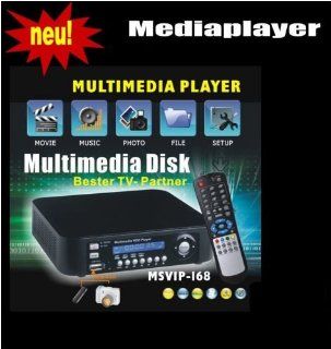 Geh Ext. 3,5" Multimedia HDD Player SANSUN MSVIP 168: Computer & Zubehör
