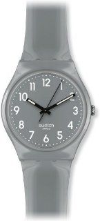 Swatch Damen Armbanduhr Flaky Grau GM175: Uhren