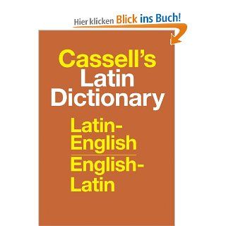 Cassell's Standard Latin Dictionary, Thumb indexed: Latin/English, English/Latin: D. P. Simpson: Fremdsprachige Bücher
