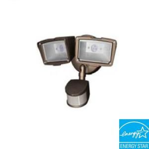 All Pro 270 Degree Outdoor Motion Activated Bronze LED Security Floodlight MST27920LES