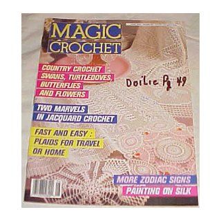 Magic Crochet Magazine June 1989 Number 60 Les Editions De Saxe Books