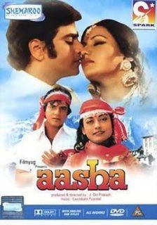 Aasha (1980) (Hindi Film / Bollywood Movie / Indian Cinema DVD): Jeetendra, Reena Roy, Rameshwari, Girish Karnad, Sulochana Latkar: Movies & TV