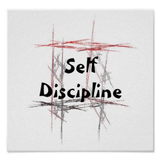 Martial Arts Self Discipline Poster