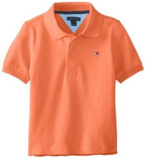 Tommy Hilfiger Boys 2 7 Ivy Polo Shirt, Dusky Coral, 02 Regular: Clothing