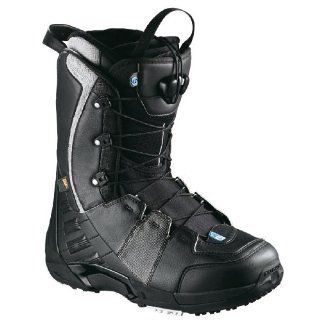 Salomon Malamute Snowboard Boot   Men's Snowboard boots 28.5 Black/White/Autobahn: Clothing