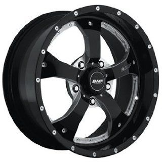 BMF Novakane 17 Black Wheel / Rim 5x4.5 with a  12mm Offset and a 73 Hub Bore. Partnumber 461B 790511412 Automotive