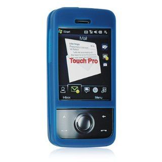 Sprint HTC Touch Pro Gel Skin Silicone Case   Blue: Cell Phones & Accessories