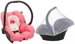 Maxi Cosi Mico AP Car Seat with Bug Shield, Precious Pink : Child Safety Car Seats : Baby