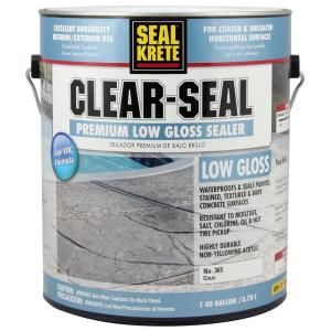 Seal Krete 1 gal. Clear Seal Low Gloss Sealer 365001