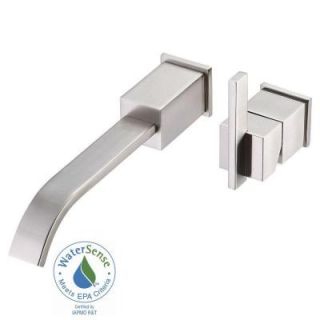 Danze Sirius Single Handle Wall Mount Lavatory Faucet Trim Only in Brushed Nickel D216044BNT
