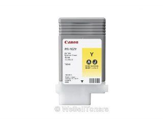 Canon LUCIA PFI 102 Y   ink tank   pigmented yellow (0898B001)  : Electronics