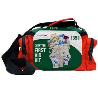 Lifeline 135 Piece ANSI Outfitter Emergency First Aid Kit Duffel Bag 4037