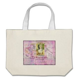 Let them eat cake    Marie Antoinette quote ART Tote Bags