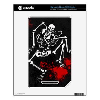 Bloody Skeleton Decal For NOOK Color