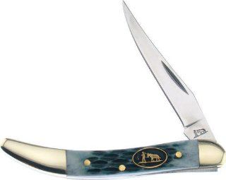 Frost Cutlery & Knives BKH109CRB Blackhills Small Toothpick Pocket Knife with Gray Chip Rock Bone Handles : Folding Camping Knives : Sports & Outdoors