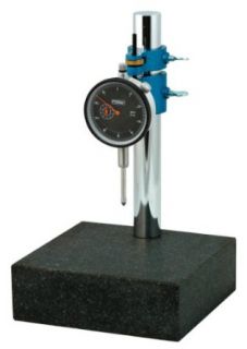 Fowler 52 580 109 AGD Black Face Indicator and Stand Combo, 0.001" Graduation Interval, 0 1" Measuring Range, 2.25 Dial Diameter: Industrial & Scientific