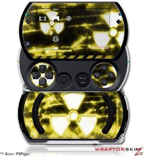 Radioactive Yellow   Decal Style Skins (fits Sony PSPgo): Video Games