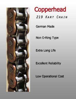 Copperhead 219 114 Link Racing Kart Chain: Automotive