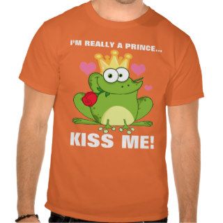 Valentine's Day Frog Kiss Shirts