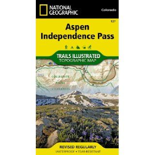 Aspen, Independence Pass (National Geographic: Trails Illustrated Map #127) (National Geographic Maps: Trails Illustrated): National Geographic Maps   Trails Illustrated: 9781566953580: Books