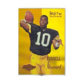 1995 Select Certified Mirror Gold #129 Kordell Stewart: Sports Collectibles